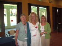 Carol, Beryl Crane and Lynne Booth at ISRAC 2008.